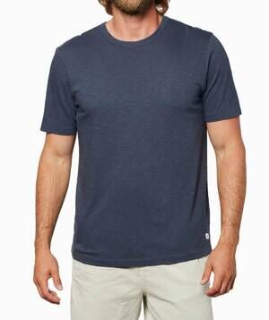 NEW TOES ON THE NOSE surf slub t-shirt in navy